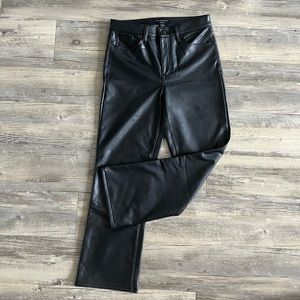 Banana republic leather pants